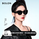 BOLON暴龍眼鏡楊紫同款寬腿貓眼太陽鏡防紫外線墨鏡女七夕送女友BL3189 C10-酷感黑