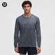 lululemon丨Metal Vent Tech 男士運動(dòng)長(cháng)袖 T 恤 LM3FHKS 淀粉藍/海軍藍 M