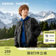 巴拉巴拉balaOne童裝兒童輕暖羽絨服男女童冬裝內(nèi)膽外套2025舒適 黑色90001-白鴨絨 130 （充絨量80g）