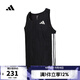 阿迪達斯adidas【滔搏運動(dòng)】男子ADIZERO SNGLT M背心 JN0298 XL