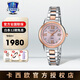 卡西歐（CASIO）手表女表女士小表盤指針表4522輕奢防水表女生七夕禮物送女友 SHE-4522SG-4A 光能+藍(lán)寶石鏡面