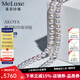 meluxe美奈 akoya天然海水珍珠項鏈圓形極光全珠鏈 生日禮物送老婆 【高品質(zhì)】6.5-7mm