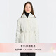 加拿大鵝（Canada Goose）Lundell 女士黑標風衣夾克戶外休閑風衣大鵝外套 2438WB 433 北辰白 S