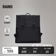 Rains雙肩包男大容量電腦包女戶外通勤背包MSN Bag /13300 黑色 One Size