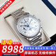 【二手99新】浪琴男表LONGINES名匠/制表傳統(tǒng)系列八針月相 瑞士進口全自動機械手表奢侈品腕表 鋼帶【表徑40mm】 進口手表＋全國包郵＋終身售后