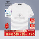 七匹狼T恤男短袖夏季抗菌面料圓領(lǐng)套頭休閑體恤衫時(shí)尚百搭印花男裝衣服
