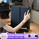 翻譯官 20*30*40春秋登機拉桿箱15輕小旅行李箱迷你機長(cháng)密碼男女手提箱 拉鏈 深灰色 防刮 15英寸 春秋定制登機箱20*30*40