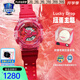 卡西歐（CASIO）黑金手表gshock黑白賽車(chē)冰韌運動(dòng)時(shí)尚學(xué)生防水送男友七夕禮物腕表 GA-110GL-4APR扭蛋主題款