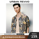 UR2025夏季新款男波嬉風創(chuàng)意印花超寬松開襟襯衫UML250024 多色 (偏寬松) S (XS-S)