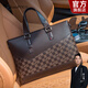 WILLIAMPOLO英皇保羅真皮公文包男士商務(wù)手提包大容量商務(wù)出差通勤電腦包 咖啡色（38.5*27.5cm） （頭層牛皮） 16英寸