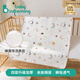 babyincoming嬰兒隔尿墊可水洗純棉a類(lèi)防水透氣寶寶尿布墊姨媽月經(jīng)護理墊床墊 【升級加厚款】星河搖籃曲-10A抗菌 80x100cm（推薦尺寸）