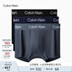 Calvin Klein內衣25春夏新款男士三條裝ck低腰輕薄無(wú)痕防夾臀內褲男NP2778O RT0-太空黑/藏藍/炭灰 3條 L