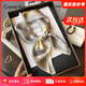CRANTA KOMEIA真絲絲巾女2025新款桑蠶絲小方巾領(lǐng)巾圍脖媽媽生日禮物送女友老婆 熱帶叢林 高級感送女朋友愛(ài)人實(shí)用高檔