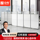 中偉（ZHONGWEI）辦公室移動屏風(fēng)隔斷現(xiàn)代簡約移動折疊公司活動屏風(fēng)推拉隔斷墻組裝
