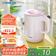虎牌（TIGER）電熱水壺 雙層防燙 快燒水壺 PCG-G10C 1L電水壺 粉色