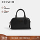 蔻馳（COACH）【品牌直供】女士SATCHEL小號單肩手提斜挎包黑色CT776