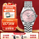 勞力士（ROLEX）日志型系列女表表徑31mm自動機械時尚休閑商務(wù)瑞士手表送禮物 表徑31粉盤條釘m278274-0014