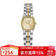 卡西歐（CASIO）女表 復古小方塊 簡(jiǎn)約休閑酒桶型指針表 學(xué)生石英手表 LTP-1169G-9A