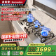 波曼登三定時(shí)三眼燃氣灶5.2KW猛火灶不銹鋼大面板灶具臺式家用嵌入式天然氣JZT-B886A