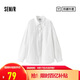 森馬（Semir）[商場同款]長袖襯衫女中長款松弛2025夏oversize防曬101325105002
