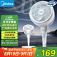 美的（Midea）電風(fēng)扇 空氣循環(huán)扇家用立式落地大風(fēng)力搖頭落地扇電扇桌面臺扇輕音低噪小風(fēng)扇 FGA24TS