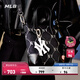 MLB官方 虞書(shū)欣同款男女復(fù)古老花斜挎包時(shí)尚休閑通勤包CRS05 紐約洋基隊(duì)/黑色 均碼