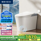 恒潔（HEGII）輕智能馬桶HQ606P 輕音隨心貼翻蓋翻圈無(wú)水壓HQ606P 305mm坑距
