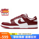 耐克NIKE男復(fù)古休閑板鞋 DUNK新年紅緩震運(yùn)動(dòng)鞋 DD1391-601紅白42.5