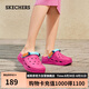 斯凱奇（SKECHERS）七夕禮物怪獸洞洞鞋涼鞋女士夏季泡泡鞋透氣沙灘鞋溯溪鞋111581