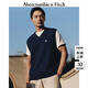ABERCROMBIE & FITCH男裝25秋冬新款經(jīng)典小麋鹿羊毛混紡V領(lǐng)針織背心馬甲KI120-5244 海軍藍(lán) M (180/100A)