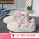 百麗踏【廠(chǎng)牌】春夏季學(xué)生休閑板鞋女可愛(ài)日系透氣厚底運動(dòng)小白鞋 粉色 【送運費險】 39 (245mm) 【標準尺碼】