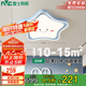 雷士照明（NVC）LED卡通燈臥室吸頂燈兒童房燈超薄燈體RA95高顯藍(lán)色24w包安裝