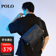 POLO單肩包男士機能風(fēng)斜挎包男iPad包商務(wù)手機包運動挎包輕便大容量