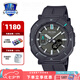 卡西歐（CASIO）男士輕量登山戶(hù)外徒步PRO系列可旋轉(zhuǎn)表盤(pán)日韓表送男友 PRJ-B001-1PR