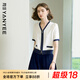 顏域短袖薄款針織衫女2025夏季新款通勤拉鏈設(shè)計感V領(lǐng)氣質(zhì)上衣女 白色 XL