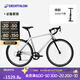 迪卡儂RC100升級版公路自行車(chē)Van Rysel男女騎行單車(chē) 【必備搭配】酷感銀+打氣筒 M碼 適合身高175cm~180cm