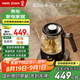 鳴盞智能旋轉(zhuǎn)噴淋煮茶器一鍵全智能噴淋燒水壺 可控溫智能恒溫保溫茶壺 可冷萃茶MZ102