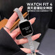 華為【原裝正品】華為手表watch fit4智能運動(dòng)健康長(cháng)續航電話(huà)微信NFC支付心率血氧送女朋友禮物Pro 悅動(dòng)白手表+滿(mǎn)天星銀定制表帶
