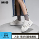 MIO【宋亞軒同款】米奧小白休閑鞋厚底板鞋運(yùn)動(dòng)情侶溶解女鞋男老爹鞋 白色 （李昀銳同款） 37