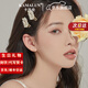 卡瑪倫（KAMALUN）麥穗發(fā)夾劉海側邊夾2025新款頭飾貓眼石發(fā)卡女鴨嘴夾發(fā)飾七夕禮物 發(fā)夾兩個(gè)(要刻字）