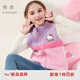 Hello Kitty女童馬甲秋裝2025新款兒童搖粒絨外穿童裝洋氣中大童坎肩馬夾春季 粉色 513287 120