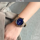 KAVVO Date 約會 女士通勤正裝智能腕表 36mm 優(yōu)雅+智能 18k粉金 SC: 大象灰 款號4122.5