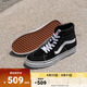 VANS范斯官方 經(jīng)典款SK8-Hi經(jīng)典款高街復(fù)古男鞋女鞋板鞋運動鞋 黑色 46