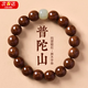 熙雪見(jiàn)普陀山轉運金絲楠木手串男女平安靜心佛珠文玩本命金絲檀盤(pán)玩手鏈 8mm金絲檀木圓珠手串-J043