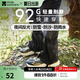 牧高笛（MOBIGARDEN）雪套 戶外徒步防水防沙防雪登山鞋套男女護(hù)腿雪套 【短款】夜幕黑/M碼