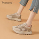 卡丹路2025新款夏季爆款厚底網(wǎng)面小白鞋女透氣網(wǎng)眼女鞋百搭休閑運動(dòng)板鞋