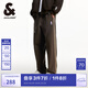 杰克·瓊斯（JACK&JONES）男裝NBA聯(lián)名款凱爾特人隊秋季字母刺繡寬松衛(wèi)褲長褲男款22511D003 黑橄欖E06 常規(guī) 31 175