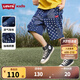 Levi's 李維斯童裝男童純棉短褲夏季兒童針織休閑褲子 深靛藍 150 /63 【建議身高140-152cm】
