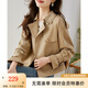 梵希蔓小個(gè)子風(fēng)衣外套女2025年新款春秋季減齡垂墜感上衣 V5095 卡其色 S