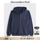 ABERCROMBIE & FITCH男裝女裝情侶裝25春季經(jīng)典小麋鹿運動風(fēng)寬松連帽衛(wèi)衣KI122-5251 海軍藍(lán) S (175/92A)